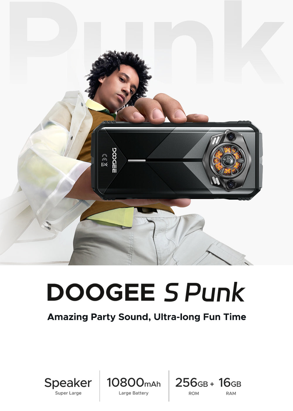 DOOGEE S punk Rugged Phone Coming Soon