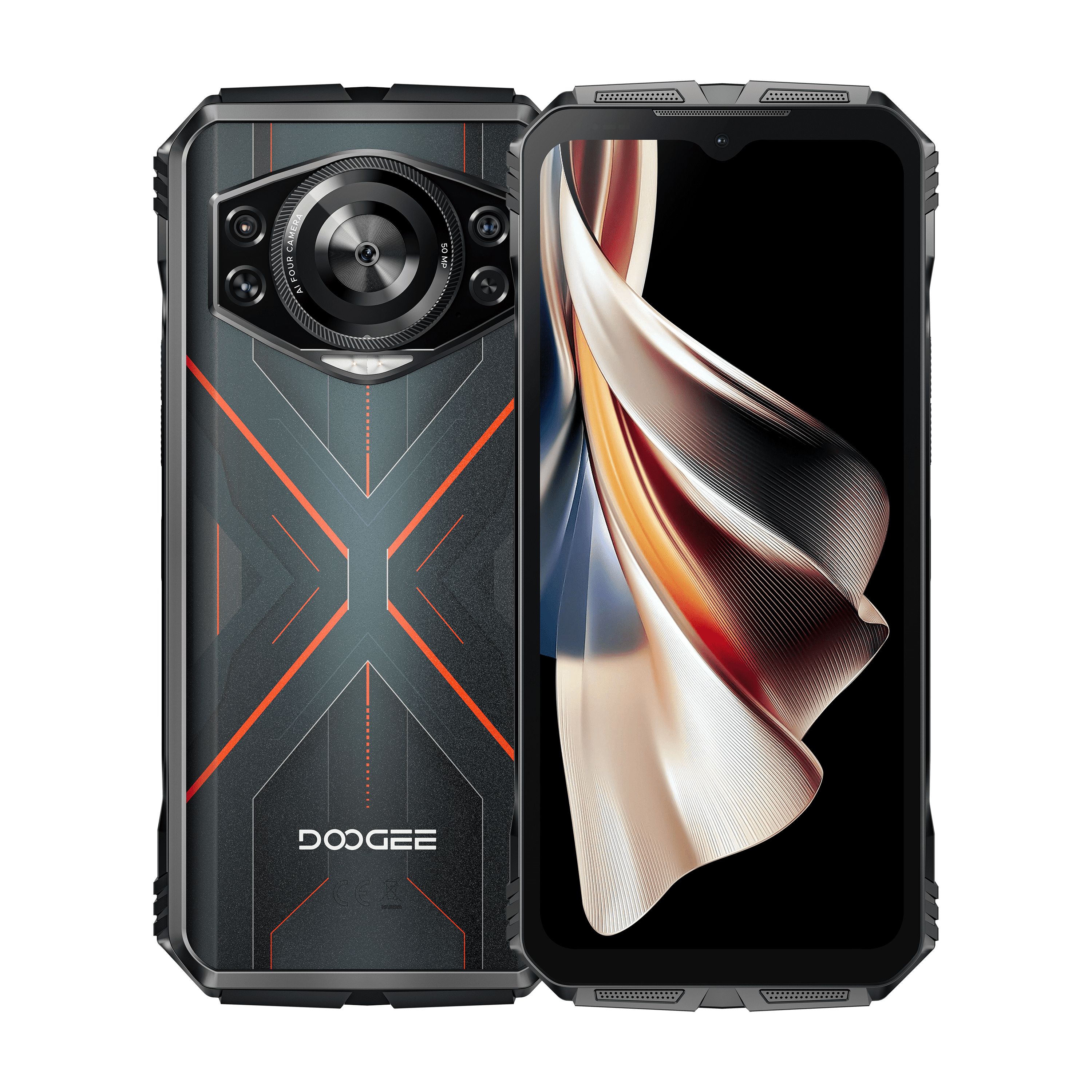 DOOGEE S cyber  Red Rugged Phone