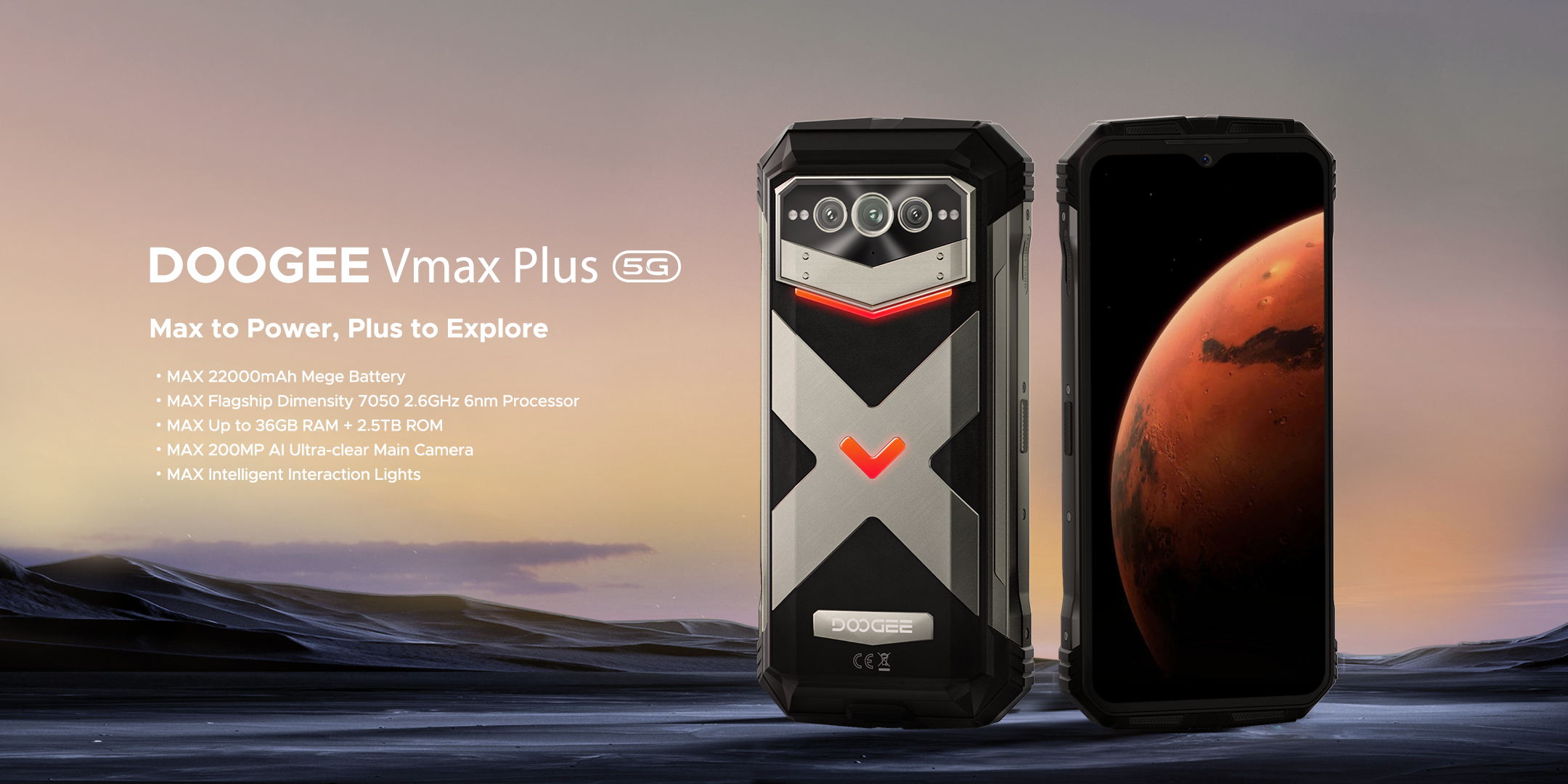DOOGEE V Max Plus Rugged Phone